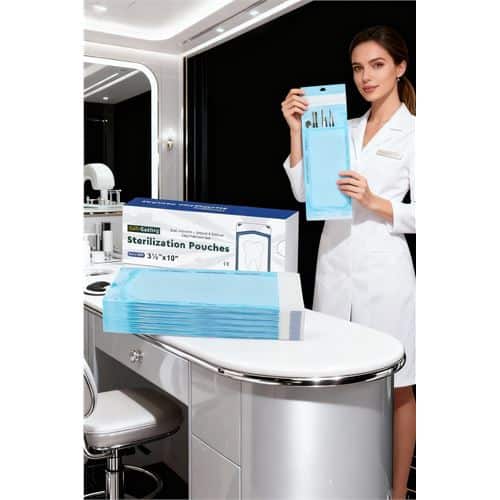 Sterilizasyon Poşeti 600 Adet - Otoklav Kendinden Yapışkanlı Medikal Poşet 9x26 cm. Kuaför Berber ve Kuaför Malzemeleri. Sterilizasyon Poşeti 600 Adet - Otoklav Kendinden Yapışkanlı Medikal Poşet 9x26 cm. Kuaför Berber ve Kuaför Malzemeleri.