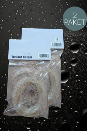 Tesisat Keteni Musluk Su Doğalgaz 2 Paket. Kişisel Ürünler ve Kişisel Ürünler.