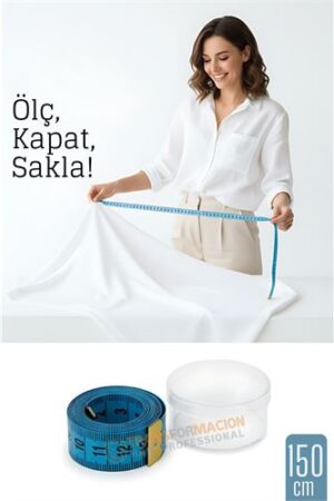 150 cm Plastik Kutulu Mezura – Esnek