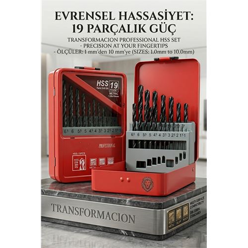 19 Parça 1 - 10mm Alüminyum Metal Ağaç HSS Uçlu DIN 338RN Matkap Ucu Seti . Oto-Hırdavat ve Oto ve Hırdavat Ürünleri. 19 Parça 1 - 10mm Alüminyum Metal Ağaç HSS Uçlu DIN 338RN Matkap Ucu Seti . Oto-Hırdavat ve Oto ve Hırdavat Ürünleri.