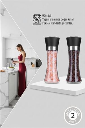 2 Li Baharat Tuz Öğütücü Set Dees Dickerhoof Design . Mutfak Ürünleri ve Mutfak Ekipmanları.