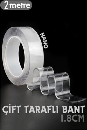 2 Metre Çift Taraflı Yapıştırıcı Bant Çivisiz Montaj . Oto-Hırdavat ve Oto ve Hırdavat Ürünleri.