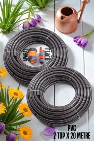 2 Top 20 Metre Bahçe Hortumu Sulama Aparatı Set . Ev Ürünleri ve Ev Ürünleri.