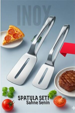 2 li Inox Spatula Seti – Pizza