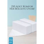 250’lİ Ağda Bezi Seti + Spatula | Her Bölgeye Uyumlu | Evde Pratik Tüy Alma İçin . Kişisel Ürünler ve Kişisel Ürünler.