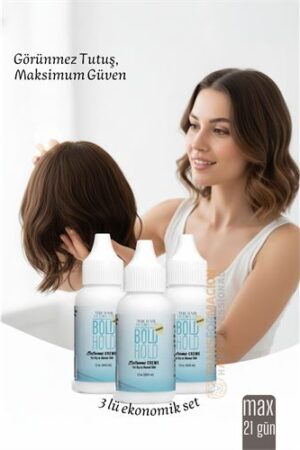 3 lü Protez Saç Yapıştırıcı - Peruk ve Keratin Kaynak Saç İçin Görünmez ve Uzun Süreli Yapıştırıcı  Bold Hold . Kişisel Ürünler ve Kişisel Ürünler.
