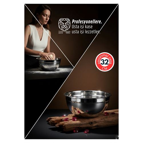 32 cm 6 Lt Profesyonel Ölçülü Derin Karıştırma Kabı - 304 Paslanmaz Çelik . Mutfak Ürünleri ve Mutfak Ekipmanları. 32 cm 6 Lt Profesyonel Ölçülü Derin Karıştırma Kabı - 304 Paslanmaz Çelik . Mutfak Ürünleri ve Mutfak Ekipmanları.