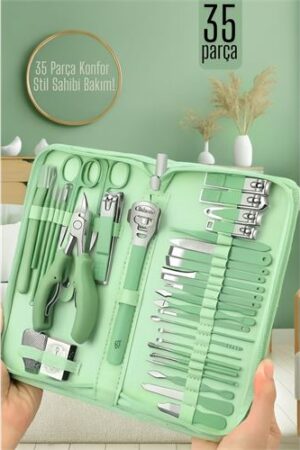 35 Parçalı Profesyonel Manikür Pedikür Seti – Bakım Çantası | Evde Profesyonel Tırnak Bakımı . Kişisel Ürünler ve Kişisel Ürünler.