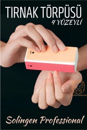 4 Yüzeyli Tırnak Törpüsü ve Parlatma Blok Sünger Solingen Professional . Kişisel Ürünler ve Kişisel Ürünler.