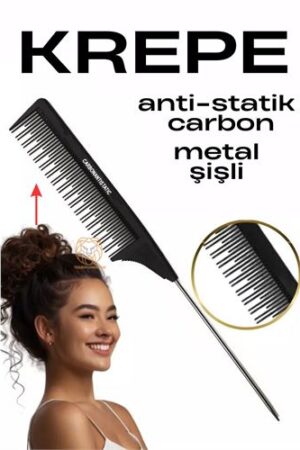 Absolute Çiftli Şişli Krepe Tarağı . Kuaför Berber ve Kuaför Malzemeleri.