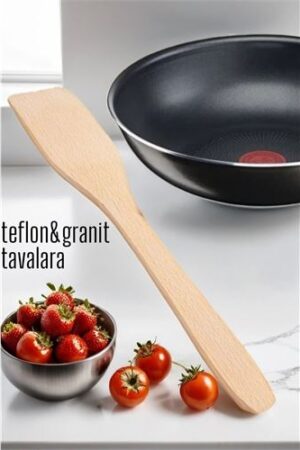 Ahşap Spatula Doğal Gürgen Ağacı . Mutfak Ürünleri ve Mutfak Ekipmanları.