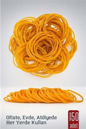Ambalaj Lastiği - Paket Lastiği - Para Lastiği 64MM 150 Adet . Oto-Hırdavat ve Oto ve Hırdavat Ürünleri.