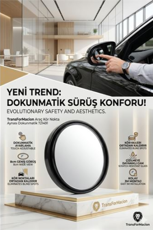 Araç Kör Nokta Aynası Dokunmatik  . Oto-Hırdavat ve Oto ve Hırdavat Ürünleri.