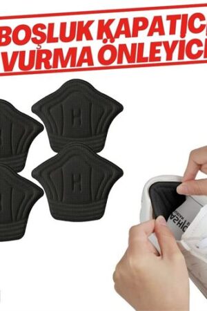 4'lü Ayakkabı Topuk Tamir Yaması - Yırtık Onarım