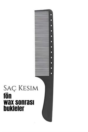 Berber Kuaför Saç Kesim Bukleli Saç Fön Wax Sonrası Tarak . Kuaför Berber ve Kuaför Malzemeleri.