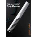 Profesyonel Kesim Tarağı - Antistatik Karbon Berber & Kuaför Tarağı 21 cm . Kişisel Ürünler ve Kişisel Ürünler.