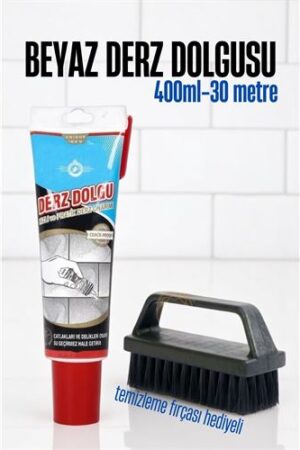 Beyaz Derz Dolgu Macunu Fayans Arası Temizlik ve Yenileme Çözümü 30 Metre  . Ev Ürünleri ve Ev Ürünleri.