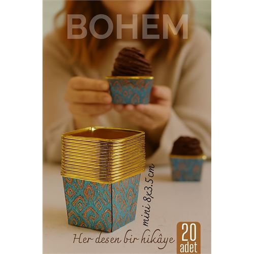 Bohem Kare Kek Kalıbı Bohem Kare Kek Kalıbı