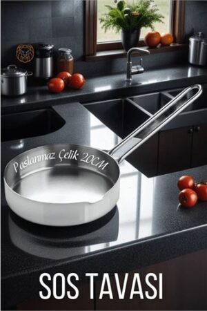 Çelik 20 cm Sos Tavası Martorano Design . Oto-Hırdavat ve Oto ve Hırdavat Ürünleri.