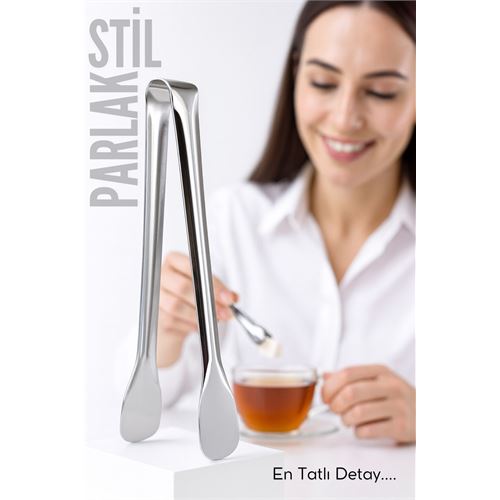 Çelik Şeker Maşası 13 CM | Buz Çelik Şeker Maşası 13 CM | Buz