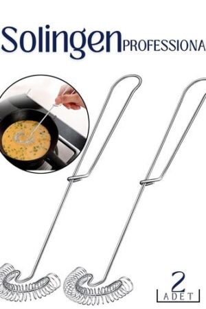 Çelik Spiral Çırpıcı 2 ADET Solingen Professional . Mutfak Ürünleri ve Mutfak Ekipmanları.