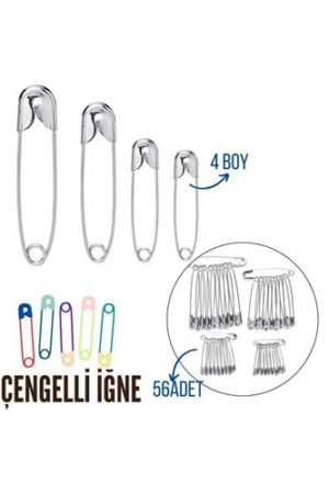 Çengelli İğne 4 Boy 56 Adet . Kişisel Ürünler ve Kişisel Ürünler.