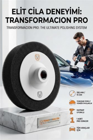 Cila Süngeri 150mm - Yumuşak Siyah Finishing Pedi Wax ve Hare Giderme . Oto-Hırdavat ve Oto ve Hırdavat Ürünleri.