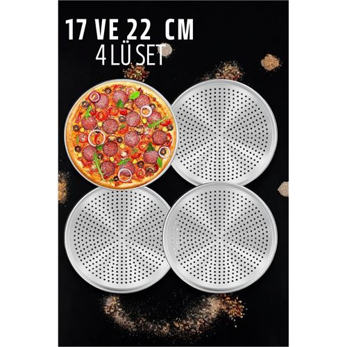 Delikli Pizza Lahmacun Tepsisi Çelik 17 ve 22 CM 4 lü SET . Mutfak Ürünleri ve Mutfak Ekipmanları. Delikli Pizza Lahmacun Tepsisi Çelik 17 ve 22 CM 4 lü SET . Mutfak Ürünleri ve Mutfak Ekipmanları.