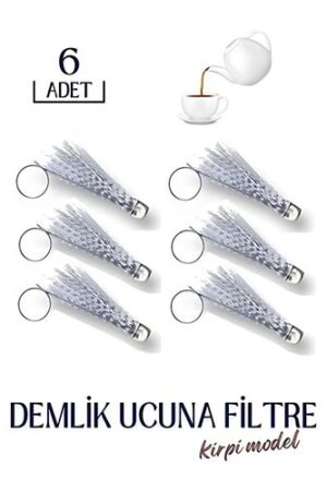 Demlik Ucuna Pratik Filtre 6 Adet . Ev Ürünleri ve Ev Ürünleri.