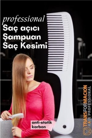 Dolaşık Saç Açıcı Tarak - Şampuan Saç Boyası Tarağı - Geniş Dişli Saç Kesim Tarağı Profesyonel . Kişisel Ürünler ve Kişisel Ürünler.
