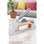 Profesyonel Metal Zımba Tabancası - Çelik Mobilya Döşeme El Zımbası 4-8mm  . Oto-Hırdavat ve Oto ve Hırdavat Ürünleri.