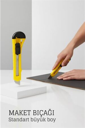 Ergonomik Maket Bıçağı - Büyük Boy Maket Bıçağı . Oto-Hırdavat ve Oto ve Hırdavat Ürünleri.