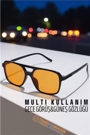 Gece Sürüş Görüş Parlama Önleyici  Gece Gözlüğü Sis Far Işık Önleyici Anti-Fog Gözlük . Oto-Hırdavat ve Oto ve Hırdavat Ürünleri.