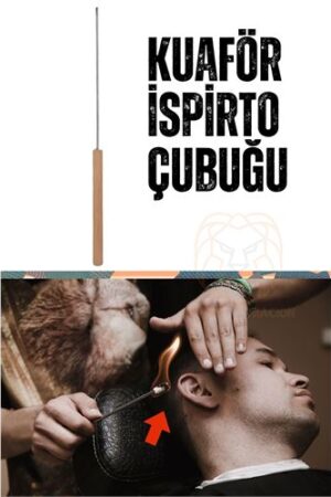 Geleneksel İspirto Yakma Çubuğu . Kuaför Berber ve Kuaför Malzemeleri.