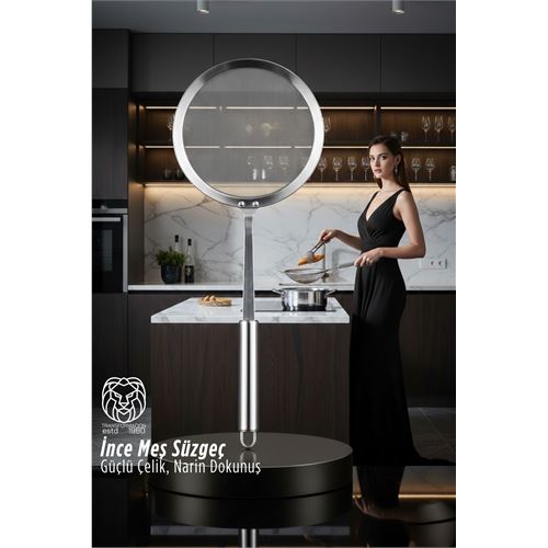 Giulia Serie Lüks İnce Meş Süzgeç - 34 cm Profesyonel Mutfak İmzası 304 Paslanmaz Çelik . Mutfak Ürünleri ve Mutfak Ekipmanları. Giulia Serie Lüks İnce Meş Süzgeç - 34 cm Profesyonel Mutfak İmzası 304 Paslanmaz Çelik . Mutfak Ürünleri ve Mutfak Ekipmanları.