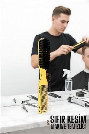 Gold Fade Fırça – Berberler İçin Sıfır Kesim ve Makine Temizleme Fırçası . Kişisel Ürünler ve Kişisel Ürünler.