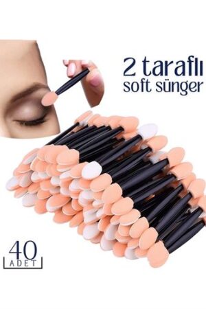 Göz Farı Süngeri 40’lı Paket – Çift Uçlu