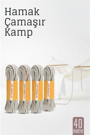 Hamak İpi - Çok Amaçlı Kalın İp - Çamaşır İpi 40 Metre . Ev Ürünleri ve Ev Ürünleri.