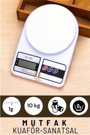 Hassas Mutfak Terazisi Kuaför Terazisi 10 Kg . Mutfak Ürünleri ve Mutfak Ekipmanları.