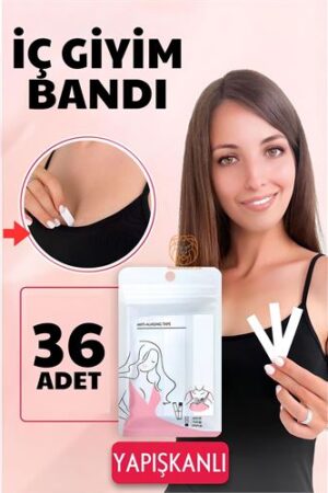 İç Giyim Bandı Çift Taraflı Yapışkanlı Su Geçirmez 36 ADET . Kişisel Ürünler ve Kişisel Ürünler.