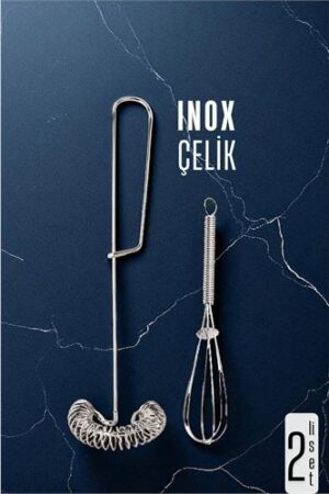 Inox Çelik Çırpıcı + Mini Çırpıcı Seti . Mutfak Ürünleri ve Mutfak Ekipmanları.
