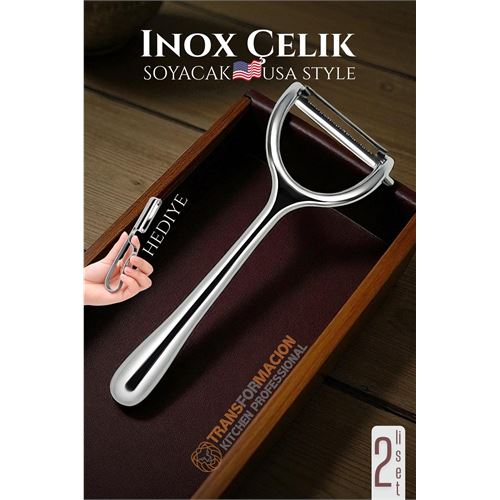 Inox Soyacak - Sebze Soyacağı - Kabak Dolma Oyacağı 2 li SET . Mutfak Ürünleri ve Mutfak Ekipmanları. Inox Soyacak - Sebze Soyacağı - Kabak Dolma Oyacağı 2 li SET . Mutfak Ürünleri ve Mutfak Ekipmanları.