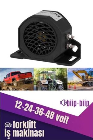 İş Makinası Forklift Yüksek Desibel Siren 12V-24V-36V . Oto-Hırdavat ve Oto ve Hırdavat Ürünleri.