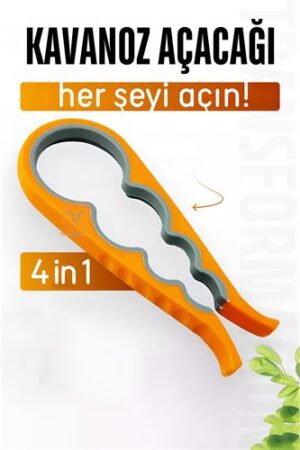Kavanoz Şişe Açacağı 4 Tip Açacak 4 in 1 . Mutfak Ürünleri ve Mutfak Ekipmanları.