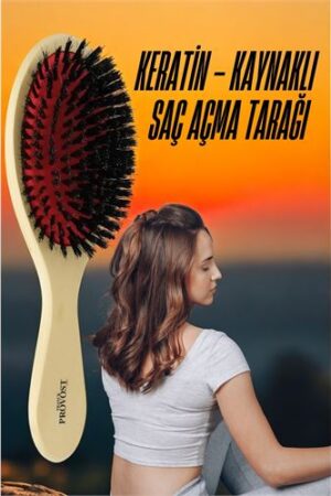 Keratin Mikro Kaynak Saç Açma Fırçası Sağlıklı Ahşap . Kişisel Ürünler ve Kişisel Ürünler.
