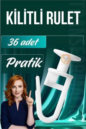 Kilitli Perde Düğmesi Perde Ruleti Perde Düğmesi 36 Adet . Ev Ürünleri ve Ev Ürünleri.