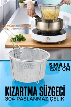 Kızartma Süzgeci Patates Kızartma Filtresi 304 Paslanmaz Çelik . Mutfak Ürünleri ve Mutfak Ekipmanları.