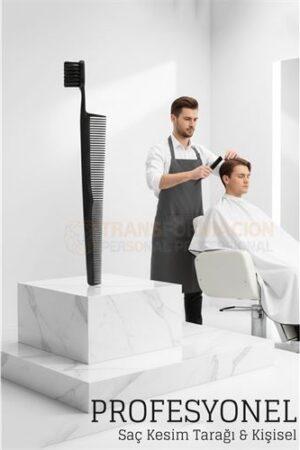 Kuaför Saç Kesim Tarağı - Profesyonel Mini Fade Fırçalı Tasarım Berber Kesim Tarağı . Kişisel Ürünler ve Kişisel Ürünler.