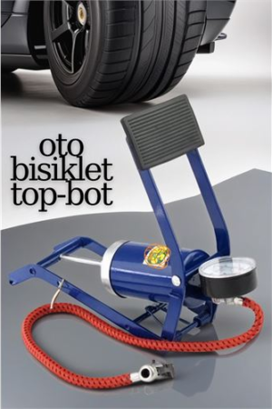 Lastik Şişirici Ayak Hava Pompası . Oto-Hırdavat ve Oto ve Hırdavat Ürünleri.
