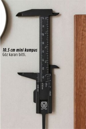 Lorenzo Vivaldi Serisi Mini Hassas Kumpas (8 cm Ölçüm) Kompakt Cep Boy Cetvel . Kişisel Ürünler ve Kişisel Ürünler.